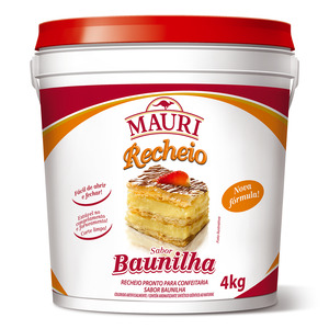 RECHEIO BAUNILHA 4UNX4KG MAURI