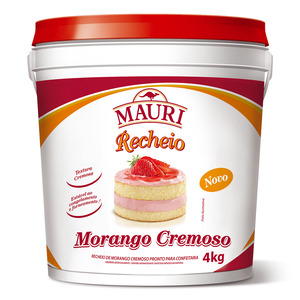 RECHEIO MORANGO CREMOSO 4UNX4KG MAURI