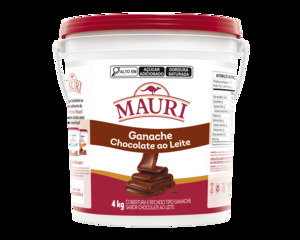 GANACHE CHOCOLATE AO LEITE 4UNX4KG MAURI