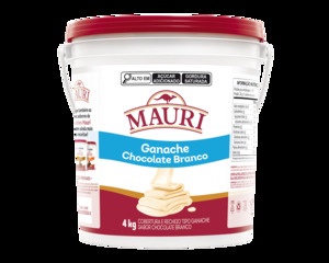 GANACHE CHOCOLATE BRANCO 4UNX4KG MAURI